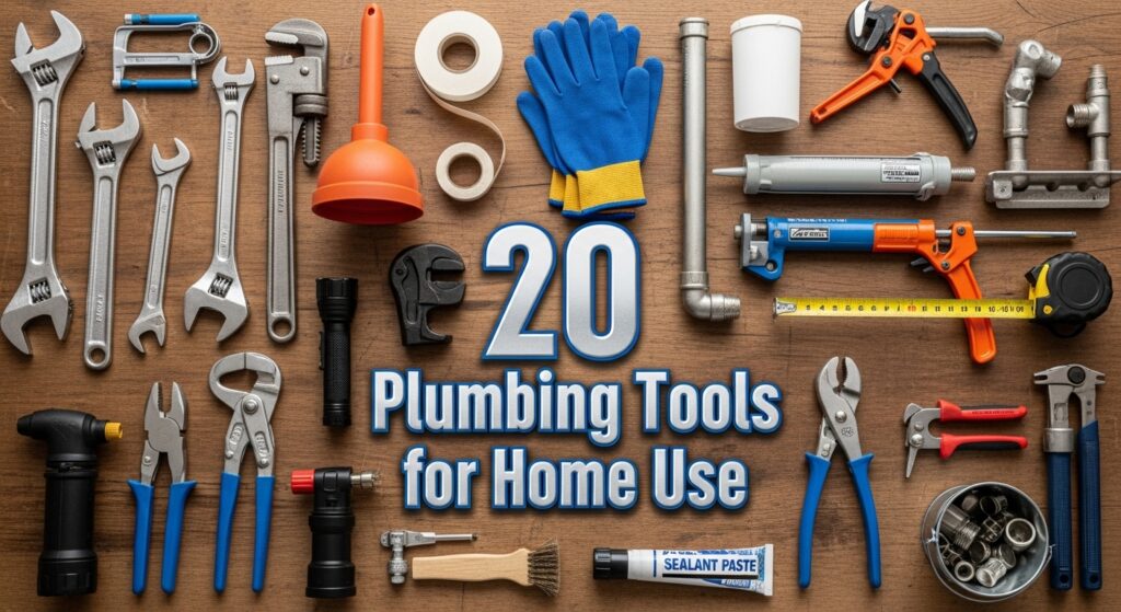Plumbing Tools for Home Use