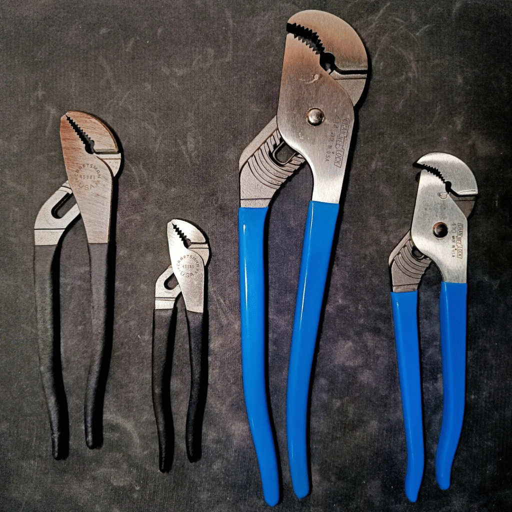 Tongue-and-Groove Pliers (Channel Locks)