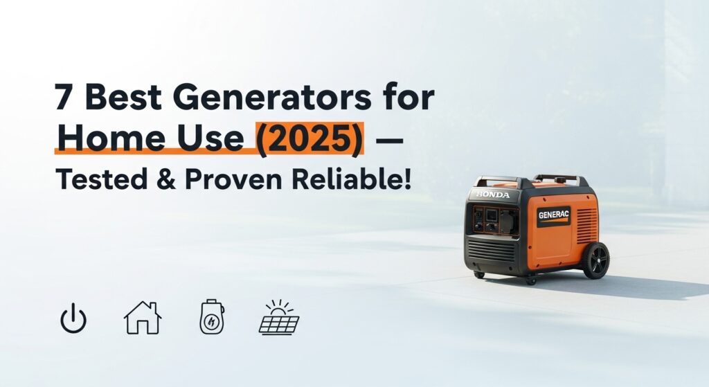 Best Generators for Home Use