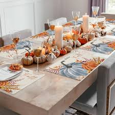 Autumn Placemats for Seasonal Dining Tables