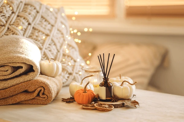 Autumn-Scented Diffusers for Bedroom Ambiance