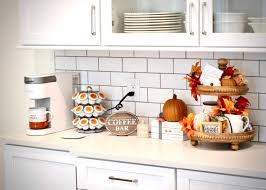 Pumpkin Spice Display for Kitchen Counter Decor