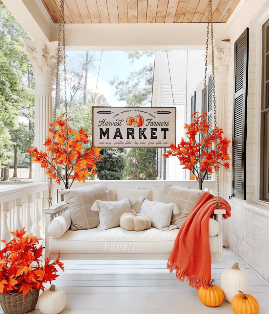  Harvest Porch Swing Cushions for Fall Comfort