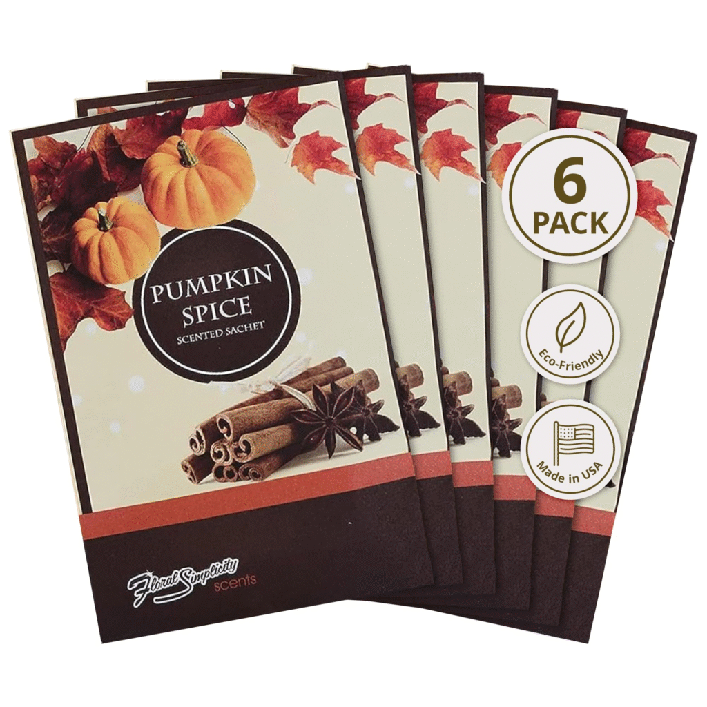 Fall Scented Sachets for Drawers and Closets