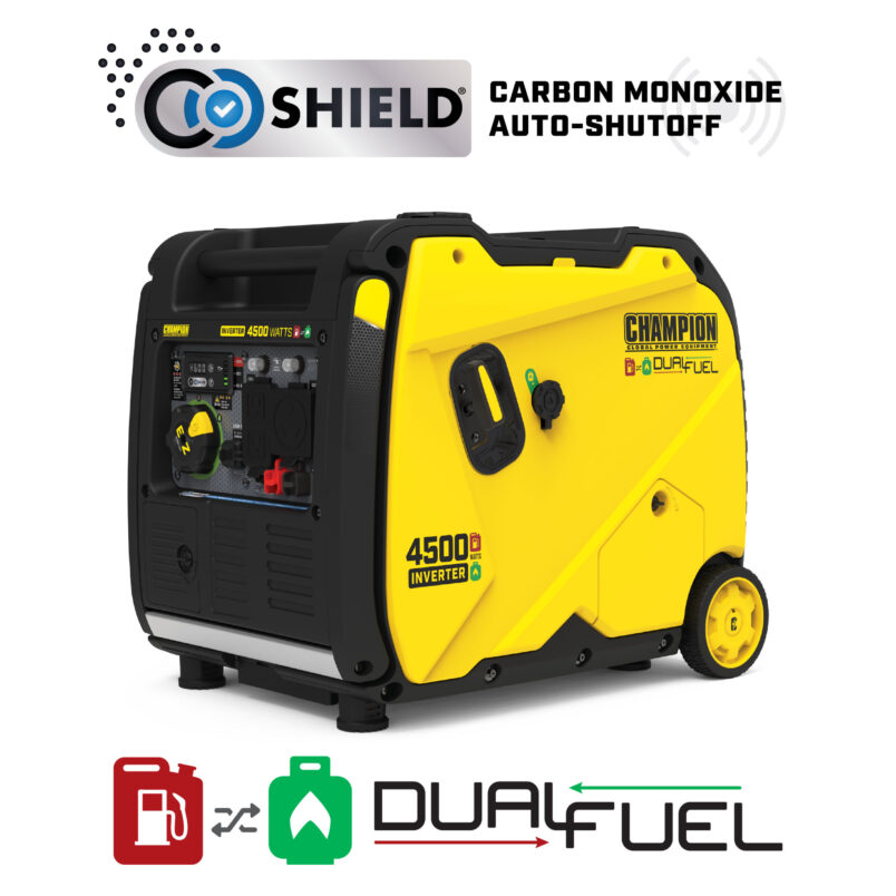 Champion 4500-Watt Dual Fuel Inverter Generator